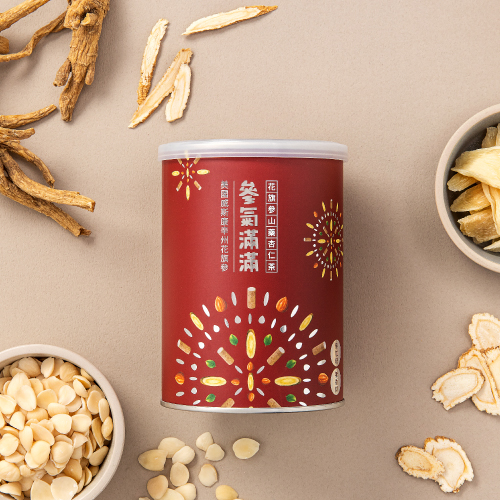 參氣滿滿花旗參山藥杏仁茶 (罐裝)